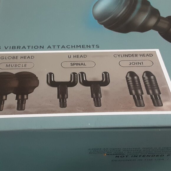 *NEW* MAHLI Elite Muscle Massager Dual Head Percussion - Picture 3 of 6